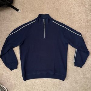 St. Croix men’s quarter zip, Size M